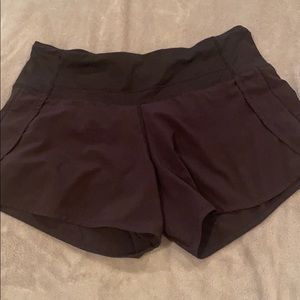 Black lululemon shorts